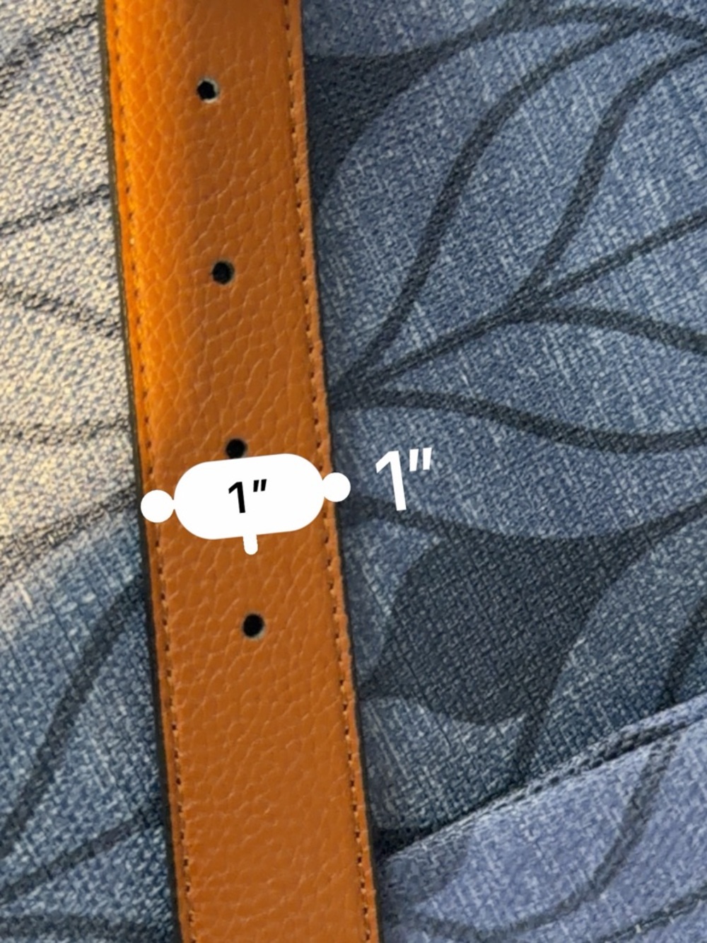 Coach Orange Leather Double-Wrap Bracelet with Gold Buckle - Picture 4 of 4